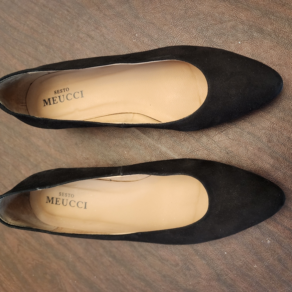 Sesto Meucci Women's Black Flats